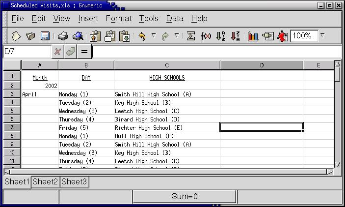 Scheduled Visits.xls